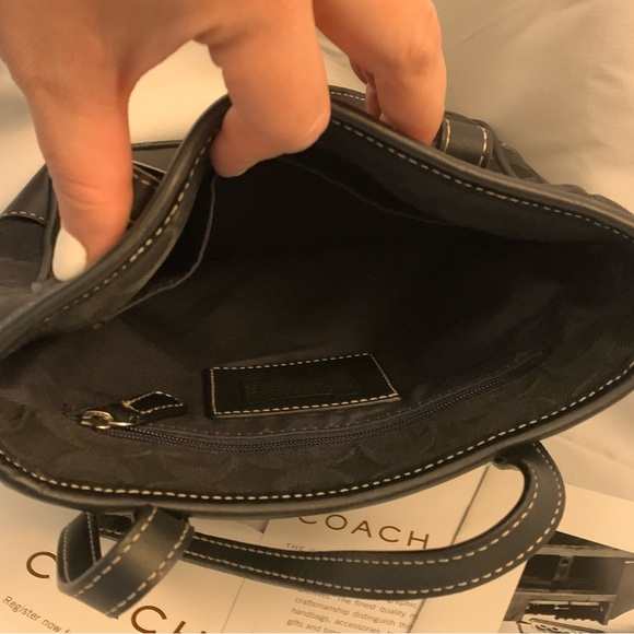 Coach Signature Collection Black Bag - Picture 10 of 17